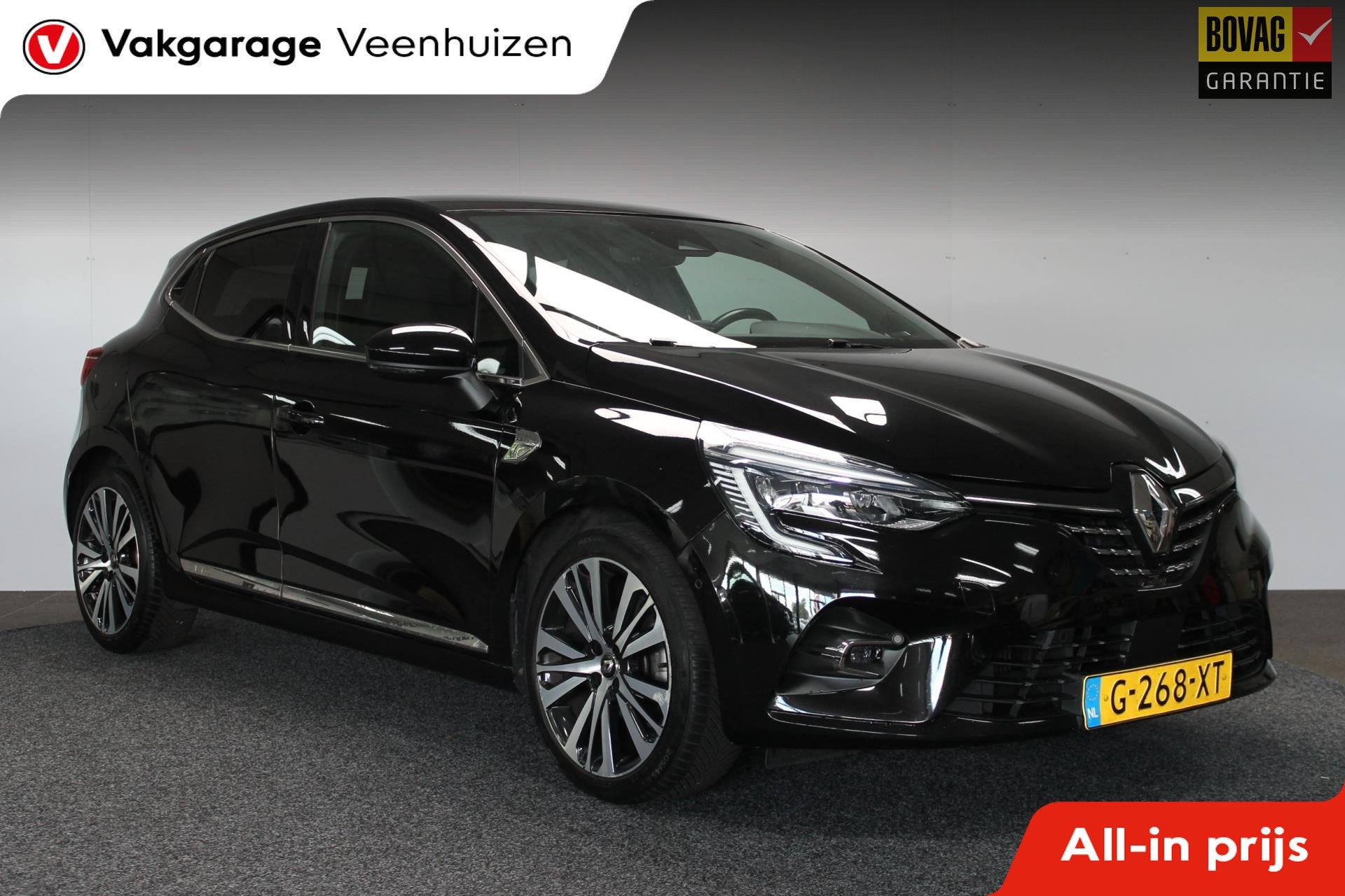 Renault Clio 1.0 TCe Initiale Paris|Rijklaar prijs|ACC|Carpl, Auto's, Renault, Voorwielaandrijving, 12 maanden, 101 pk, Gebruikt