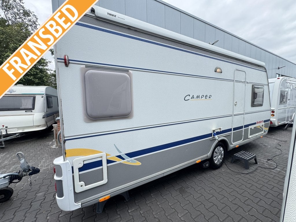 Dethleffs Camper 510 DB / 1 e eigenaar / bomvol opties !!!, Caravans en Kamperen, Caravans, Bedrijf, tot en met 4, 1000 - 1250 kg