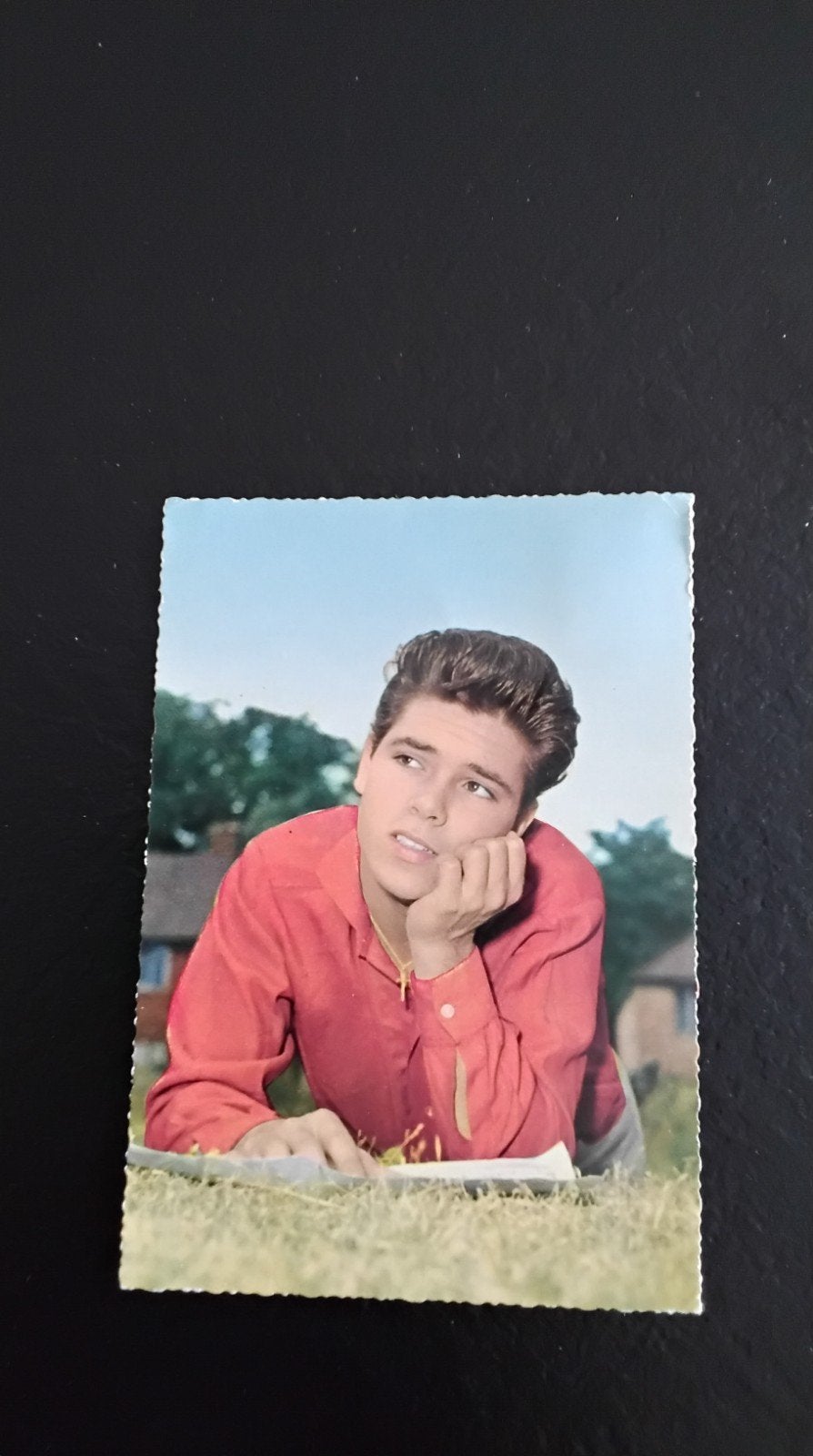 Vintage Ansichtkaart Cliff Richard (gelopen), Verzamelen, Ophalen of Verzenden, Foto of Kaart