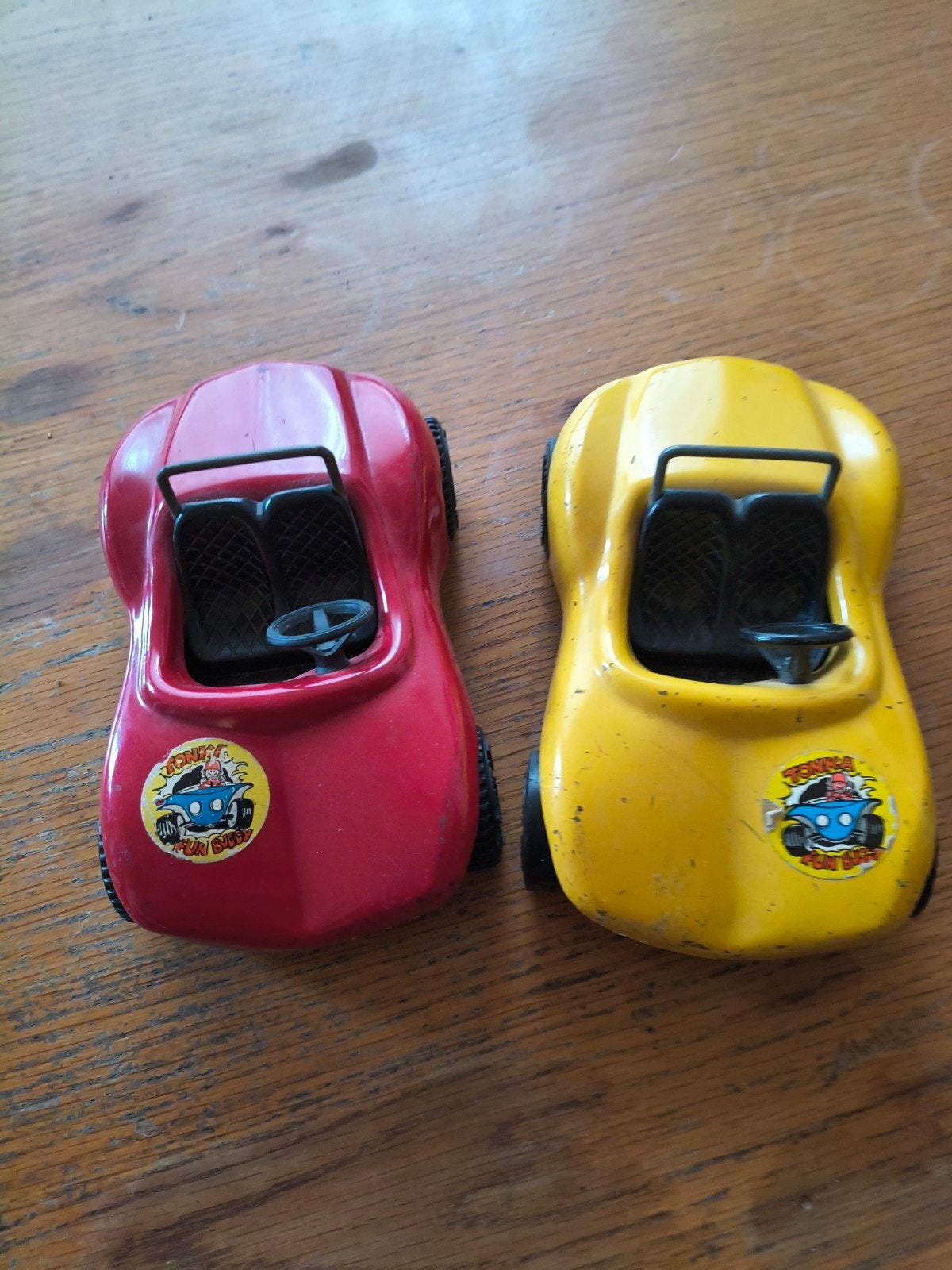 Vintage Tonka Johnny's Fun Buggy speelgoedauto's (2 stuks), Ophalen of Verzenden, Gebruikt