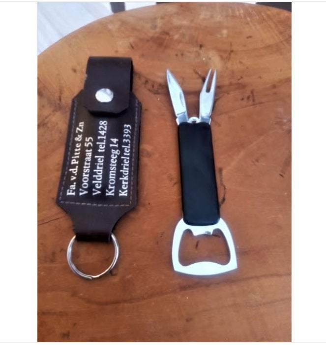 vintage 3 in 1 multifunctionele flessenopener/mesje/vork, Ophalen of Verzenden, Overige typen