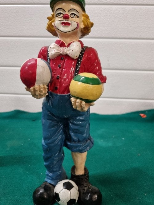 -	Beeld clown met ballen, Ophalen of Verzenden