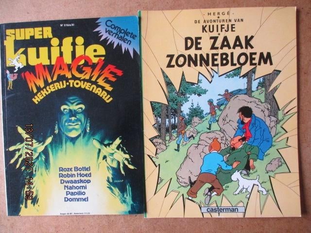 adv5056 kuifje, Boeken, Eén stripboek, Ophalen, Gelezen