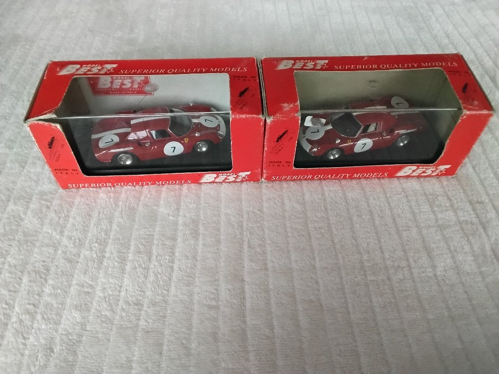 1:43 Ferrari 250LM kyalami 1966 hailwood-anderson, Ophalen of Verzenden, Zo goed als nieuw, Auto, Overige merken