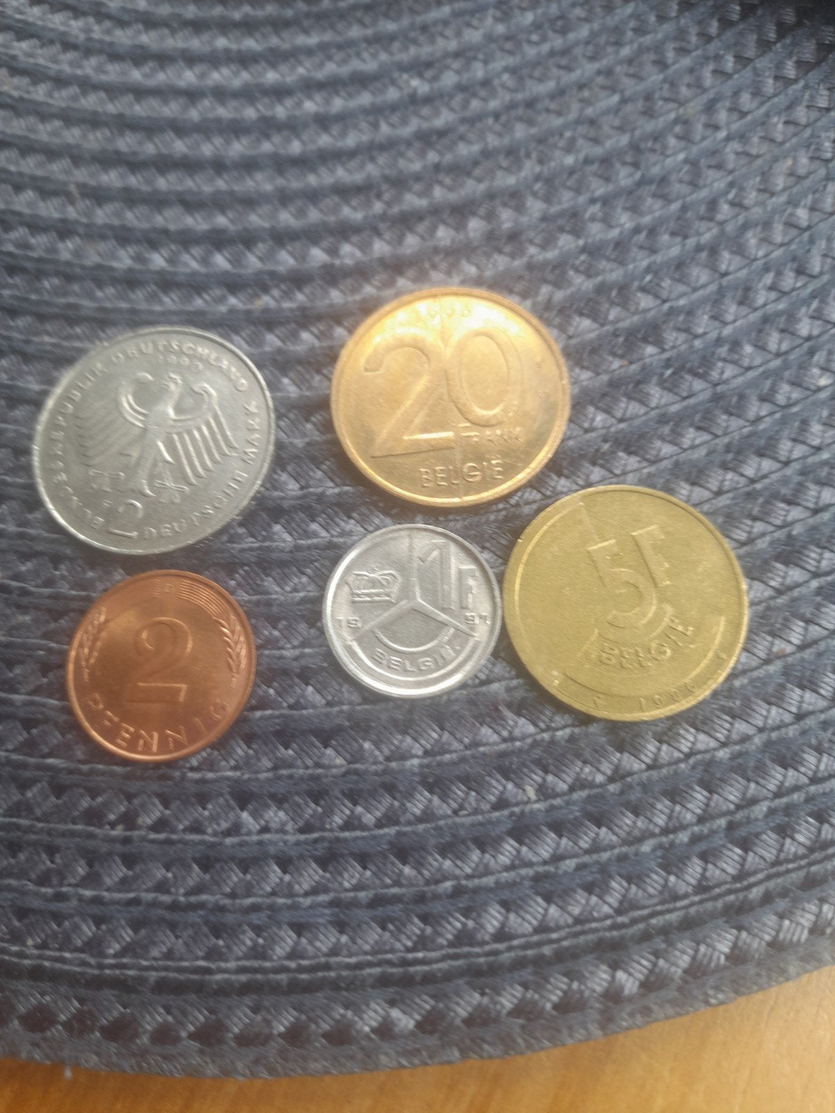 Diverse Europese Munten Set - België en Duitsland, Postzegels en Munten, Ophalen of Verzenden, België, Setje