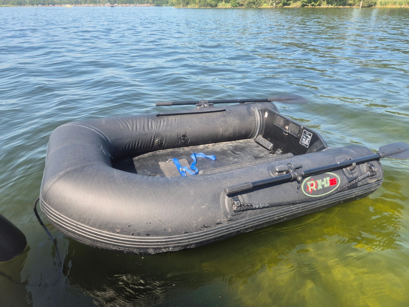 raptor xlt 185 rubberboot, Ophalen, Gebruikt, Complete set