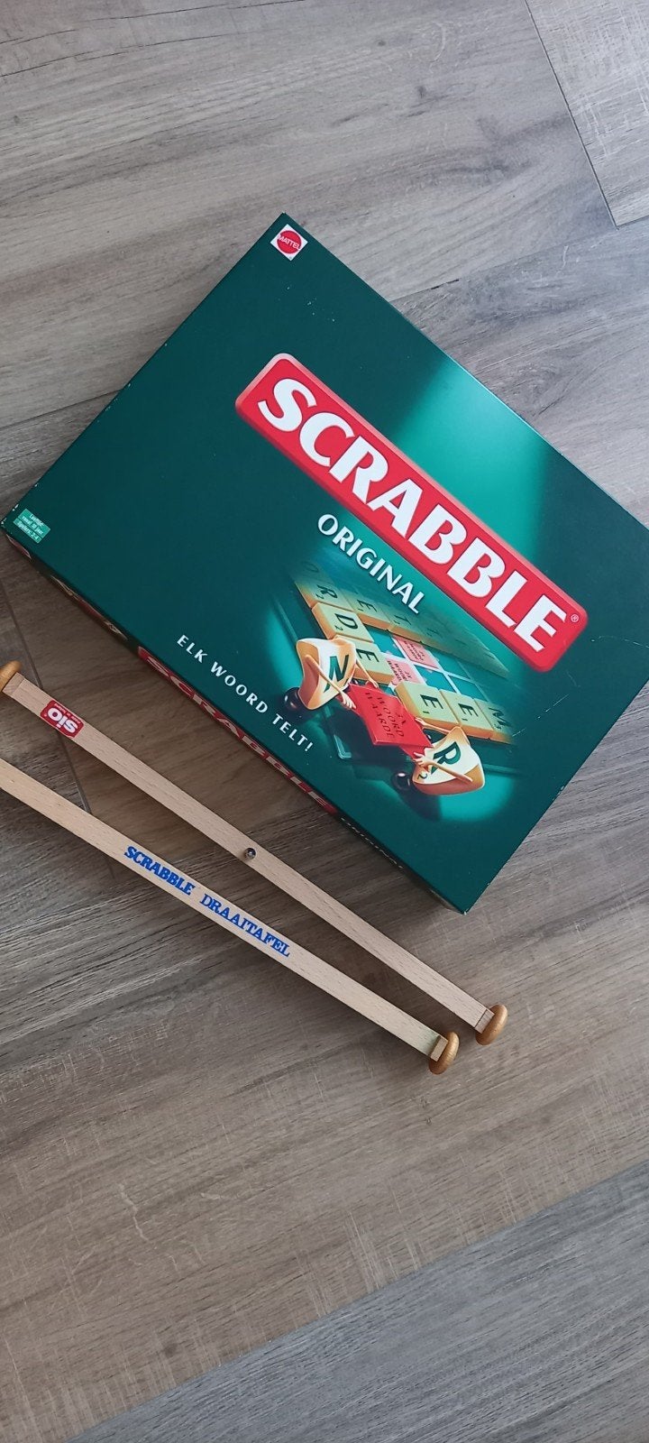 spel SCRABBLE, Drie of vier spelers, Ophalen of Verzenden, Gebruikt, Mattel