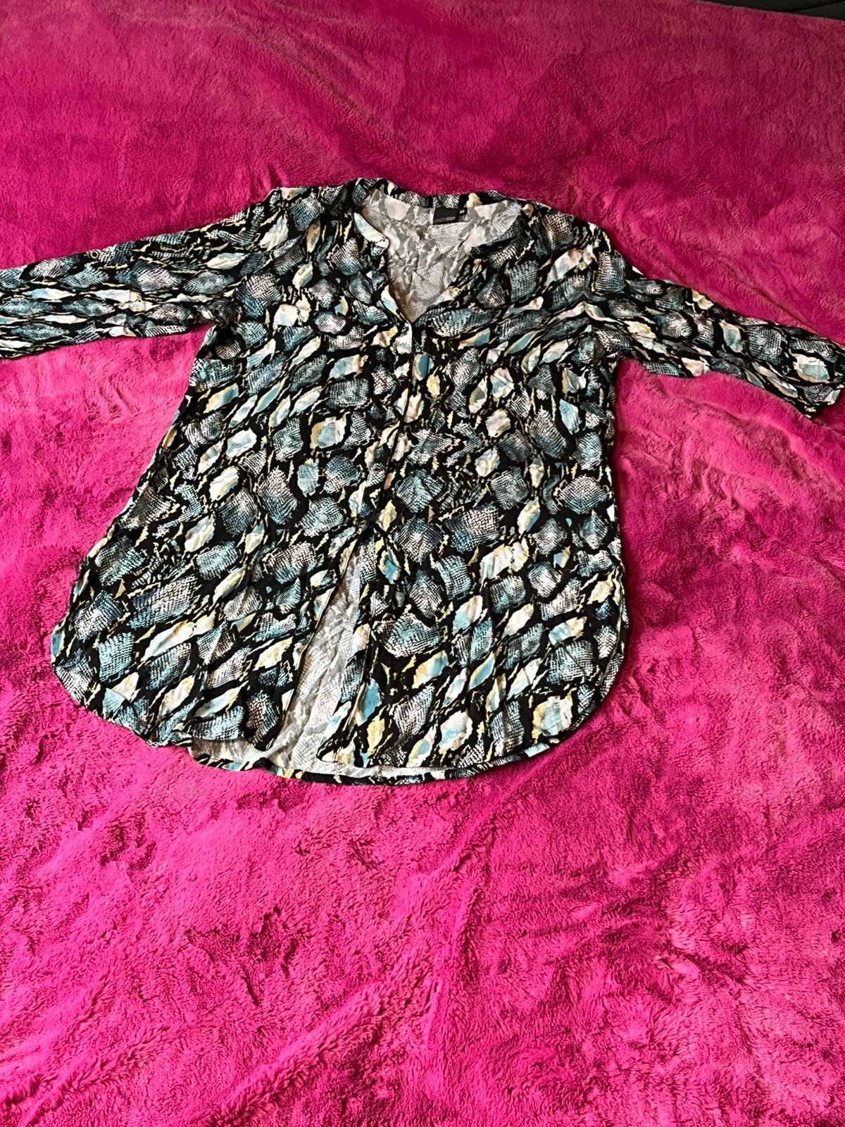 Jurk Dreamstar maat 44, Blauw, Maat 42/44 (L), Ophalen of Verzenden, Zo goed als nieuw
