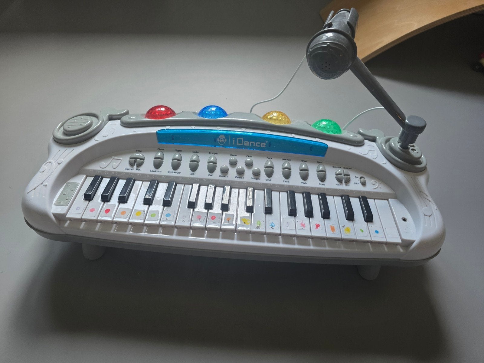 speelgoed keyboard, Ophalen of Verzenden, Gebruikt, Met licht