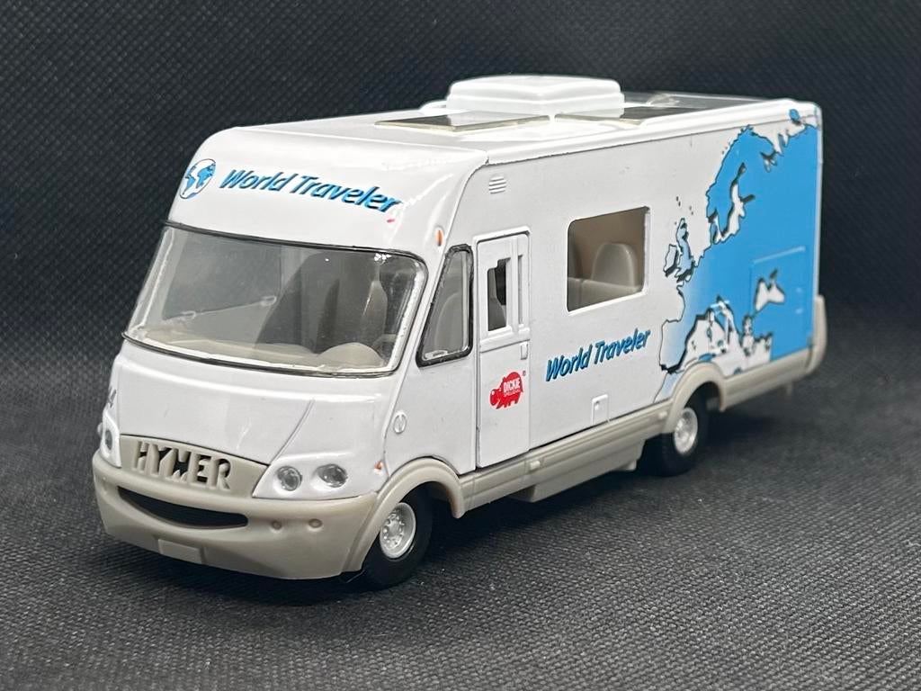 Dickie Hymer B644 Camper, Hobby en Vrije tijd, Modelauto's | 1:50, Verzenden, Zo goed als nieuw, Bus of Vrachtwagen, Tekno