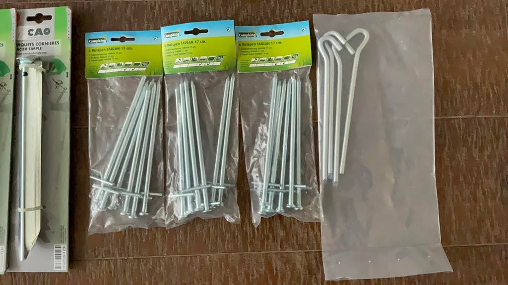Ladder spanners en tent haringen (nieuw), Ophalen of Verzenden, Nieuw