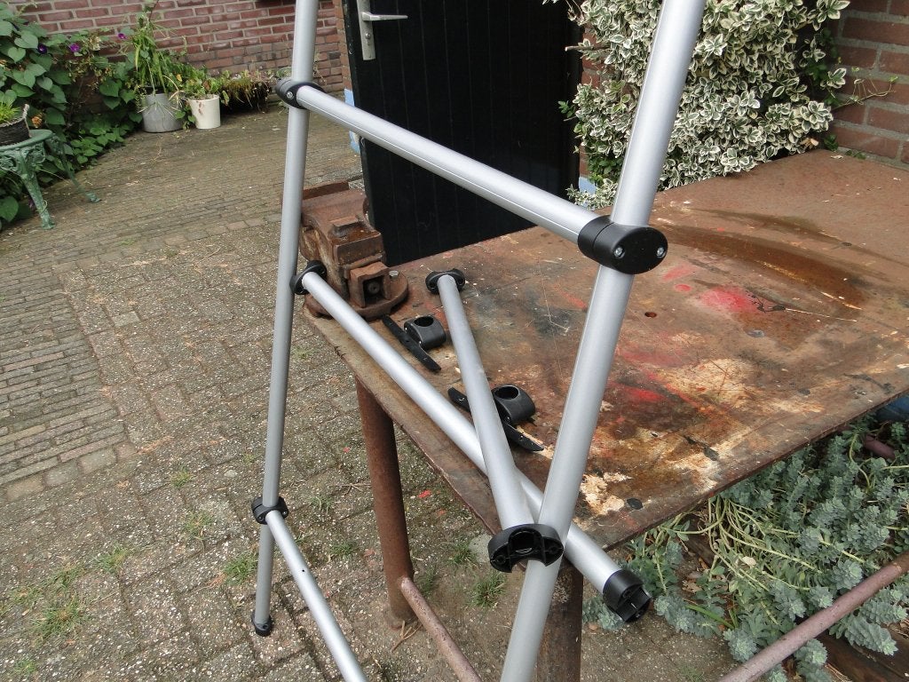 buismontagesysteem Praxis, Ophalen, Gebruikt, Grijs, Metaal