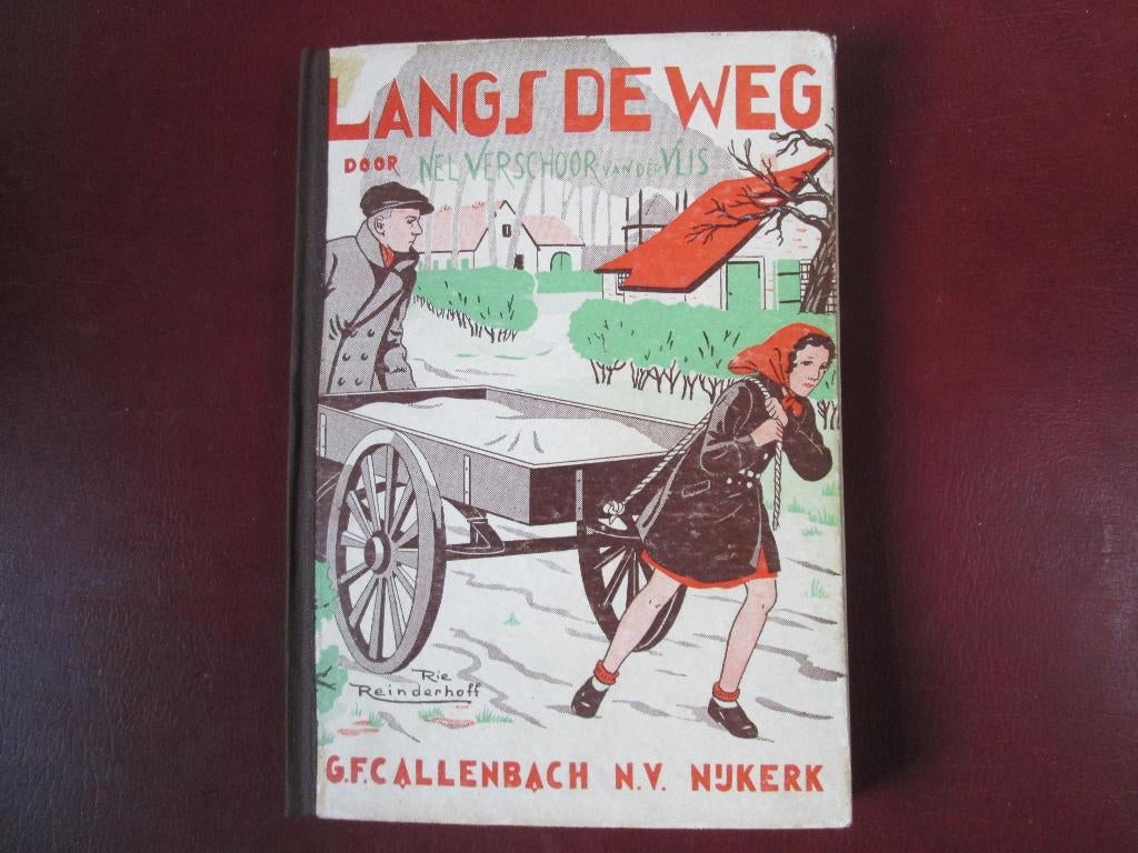 Nel Verschoor- van der Vlis, Langs de Weg, Boeken, Kinderboeken | Jeugd | onder 10 jaar, Gelezen, Fictie algemeen, Ophalen of Verzenden
