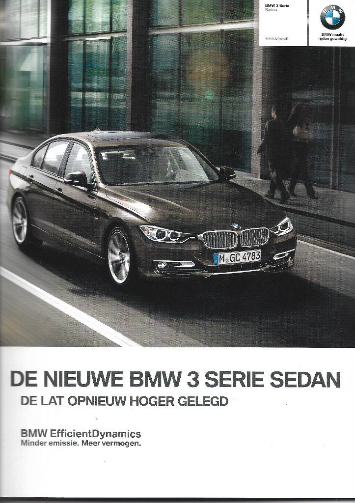 BMW 3 serie sedanfolder, Ophalen of Verzenden, Zo goed als nieuw, BMW