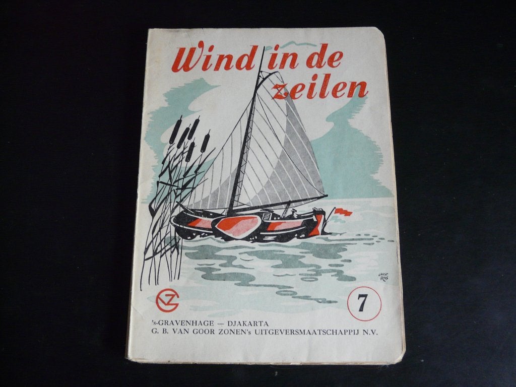 Oud school boek: Wind in de zeilen van Rie van Rossum, Gelezen, Non-fictie, Rie van Rossum, Ophalen of Verzenden