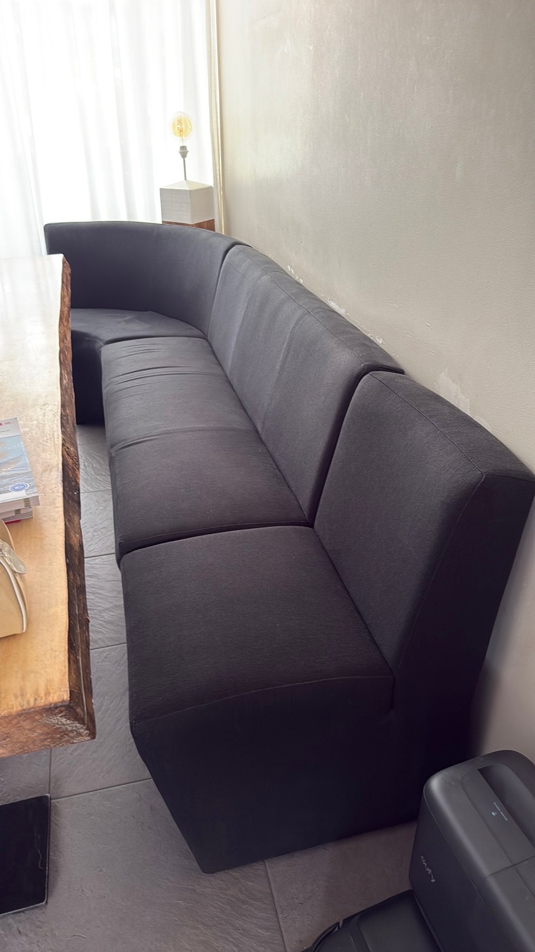Loungebank, Ophalen, Gebruikt, Stof