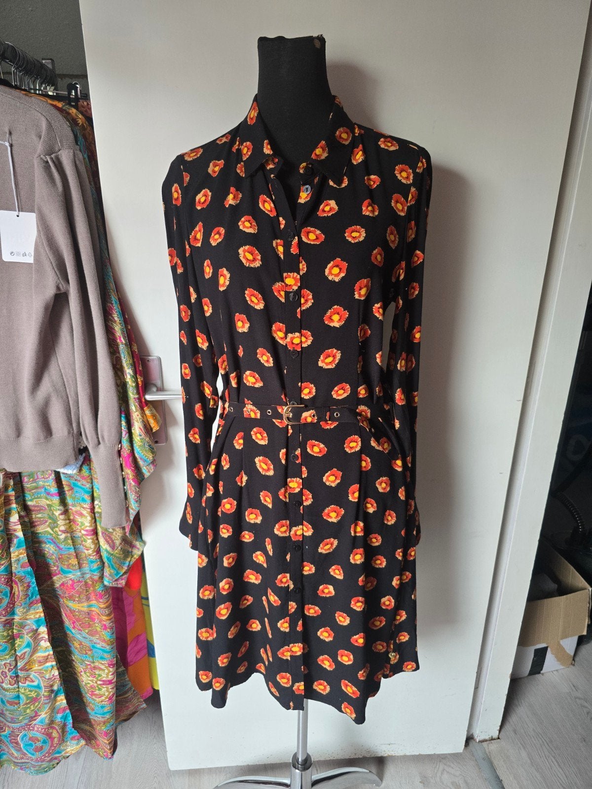 dames jurk van fabienne chapot, Kleding | Dames, Maat 38/40 (M), Zwart, Ophalen of Verzenden, Zo goed als nieuw