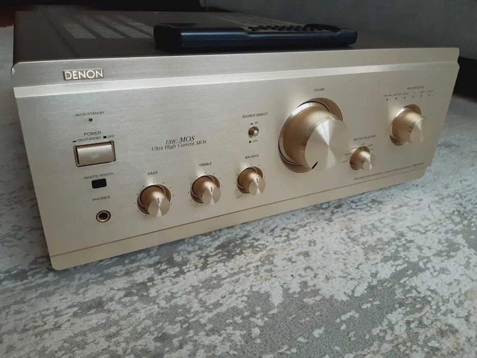 Denon PMA-2000R high-end versterker + AB, Gebruikt, Denon, Ophalen of Verzenden, 60 tot 120 watt