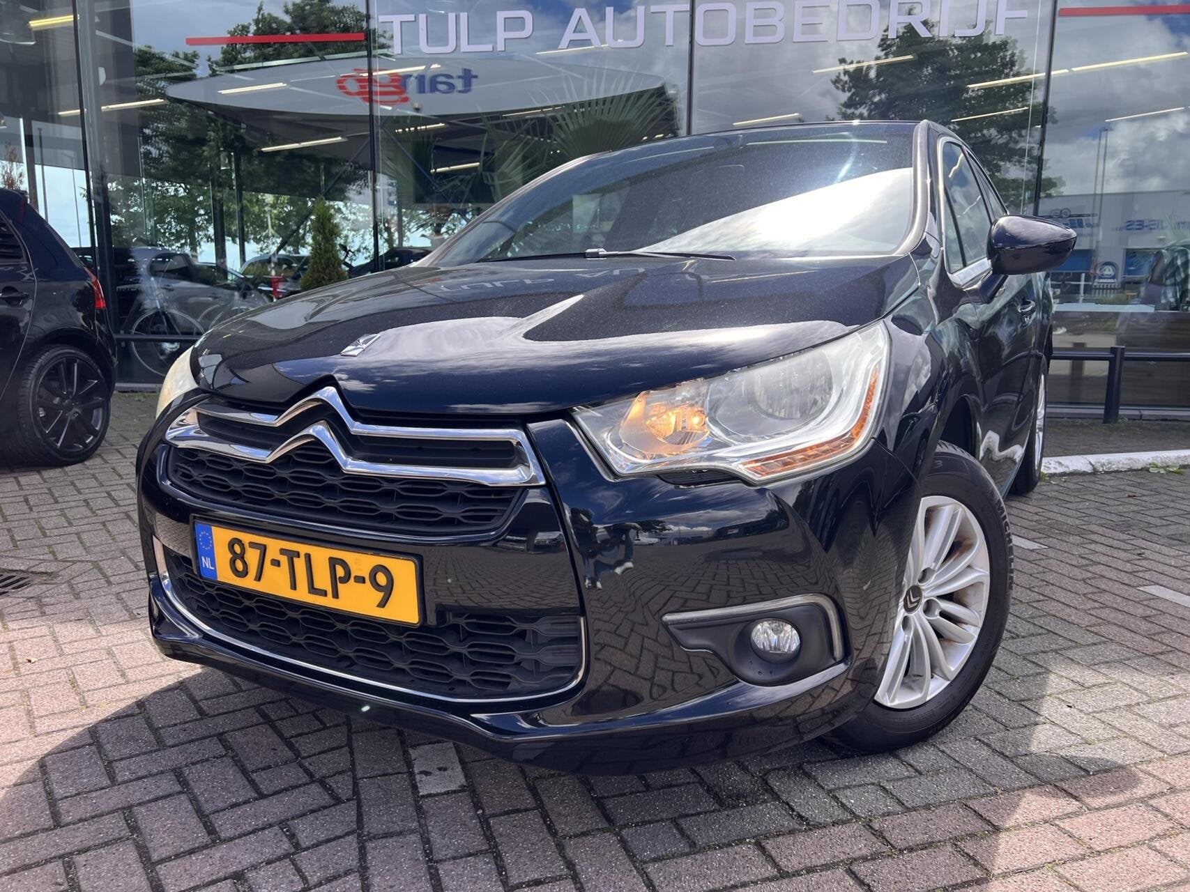 Citroen DS4 1.6 VTi Chic Connect pakket Airco Isofix NAP, Auto's, Euro 5, Stof, Gebruikt, Zwart