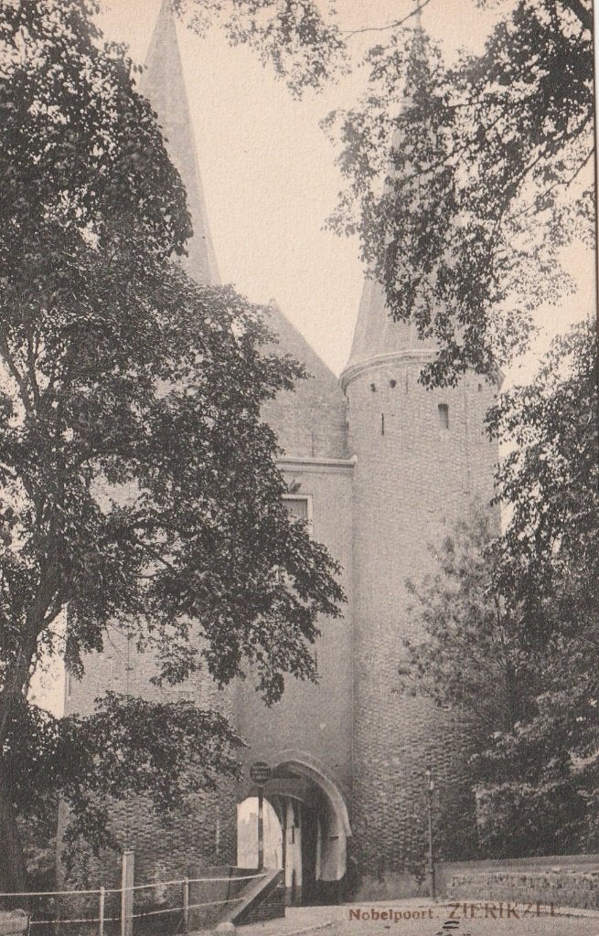 ZIERIKZEE Nobelpoort, Verzamelen, Ophalen of Verzenden, Voor 1920, Ongelopen, Zeeland