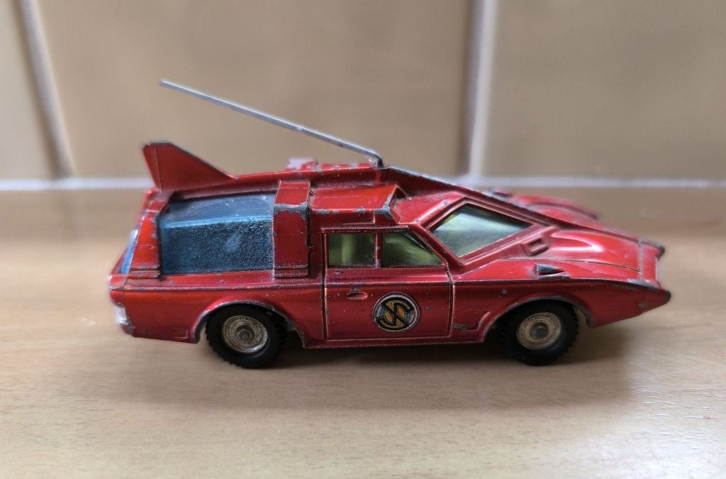 dinky toys spectrum control car, Ophalen of Verzenden, Gebruikt, Auto, Dinky Toys