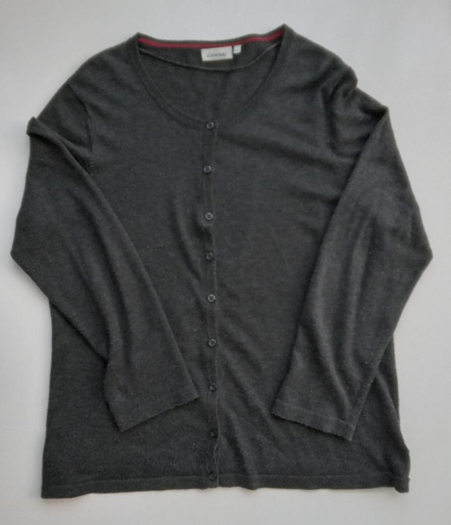 Canda grijs vest, maat L, Kleding | Dames, Truien en Vesten, Gedragen, Maat 42/44 (L), Grijs, Verzenden