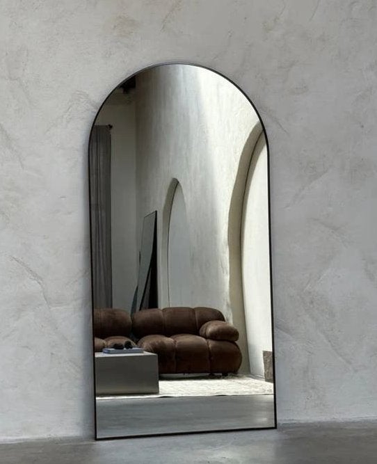 IN VERPAKKING Moon Loft spiegel | 200cm x 100cm bruin, Ophalen, 200 cm of meer, Zo goed als nieuw, 75 tot 100 cm