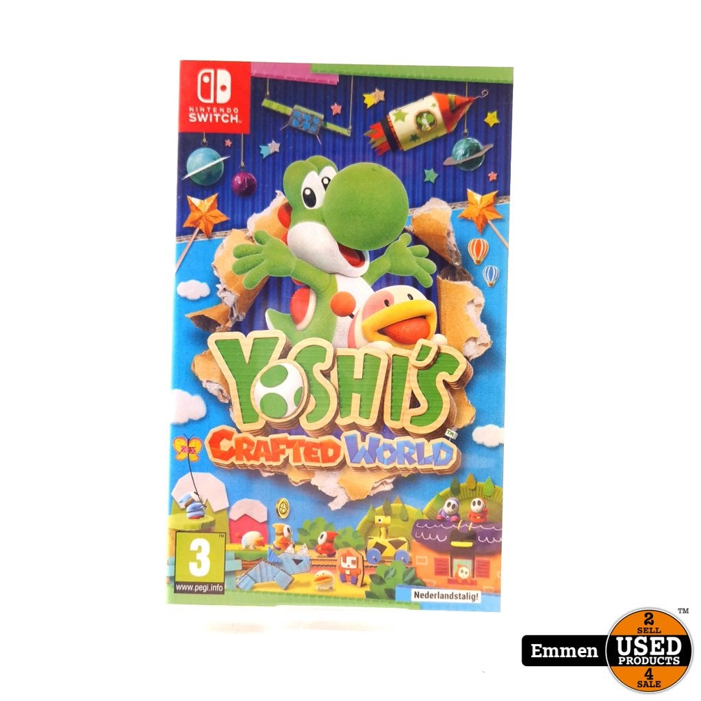 Nintendo Switch Game: Yoshi's Crafted World, Nintendo, Gebruikt, Support@nintendo.com, 11-1 Hokotate-cho, Kamitoba, Minami-ku
Kyoto 601-8501
Japan