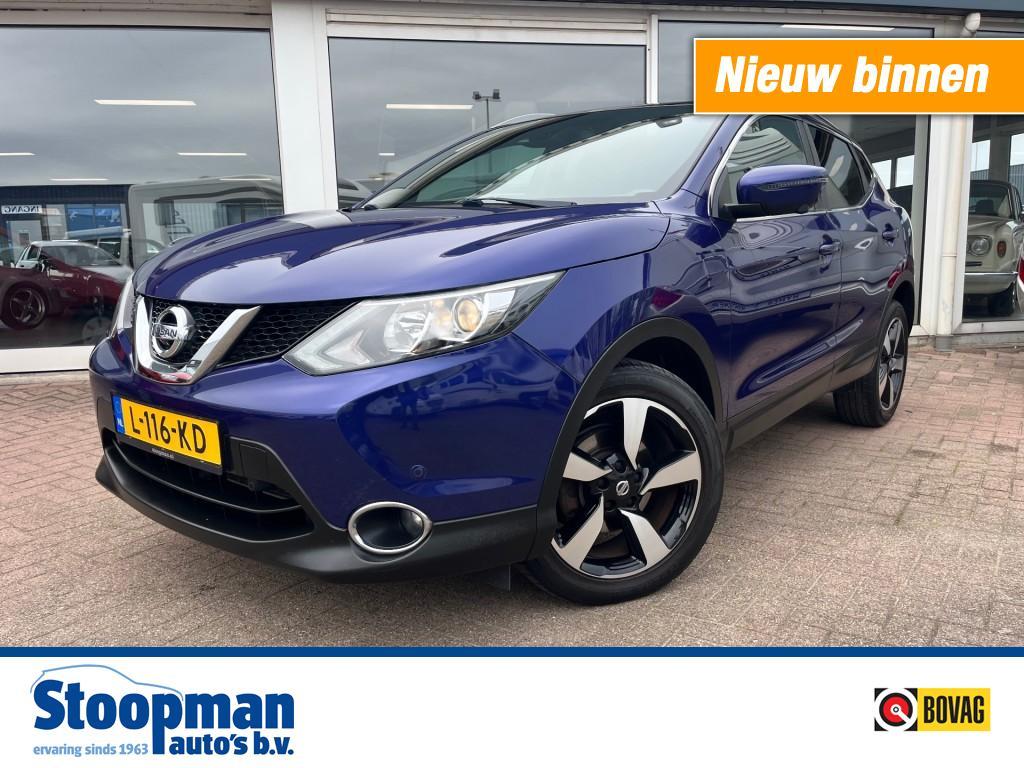 Nissan QASHQAI 1.2 Tekna Clima Cruise Pano Stoelv., Voorwielaandrijving, Gebruikt, Euro 6, 4 cilinders