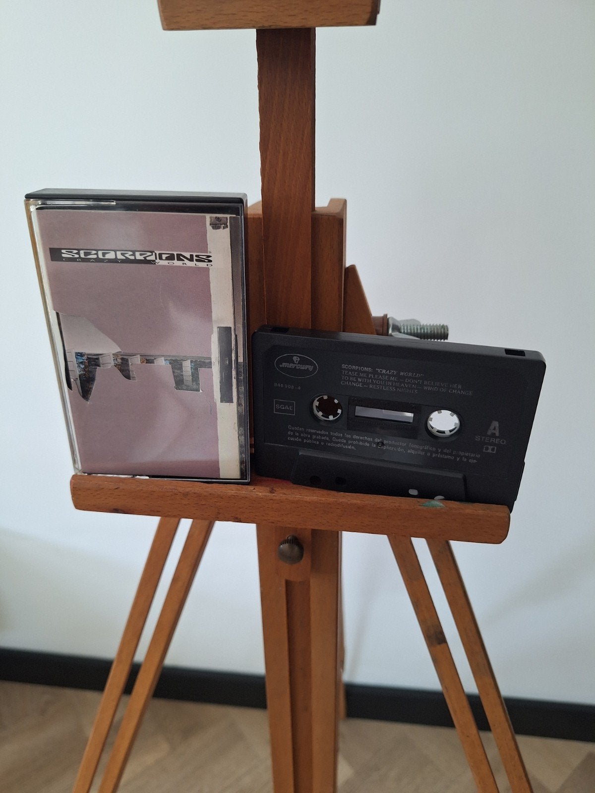 Scorpions - Crazy World Cassette Tape (Rock/Metal), Gebruikt, 1 bandje, Ophalen of Verzenden, Origineel