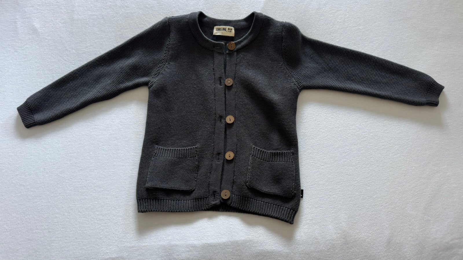 Heel mooi vestje van carlijnq maat 86-92, Ophalen of Verzenden, Zo goed als nieuw, Jongetje, Truitje of Vestje