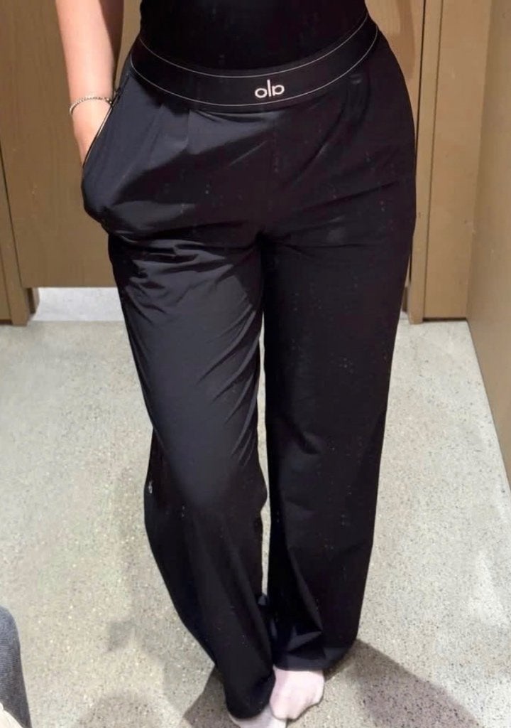 Alo broek ZSM MOET WEG, Kleding | Dames, Broeken en Pantalons, Zwart, Ophalen of Verzenden, Maat 36 (S), Lang