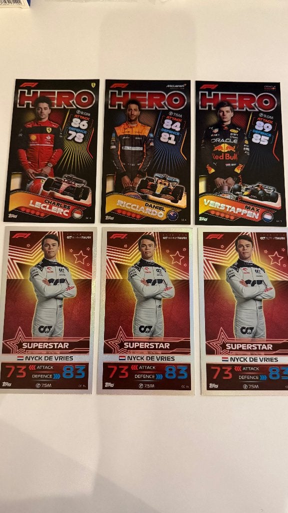Topps Turbo Attax 2022 & 2023 GC kaarten, Ophalen of Verzenden, Zo goed als nieuw, Meerdere plaatjes