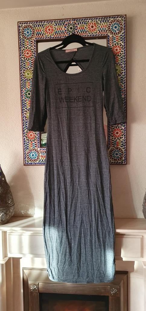 Giorgia mooie viscose stretch jurk maat S, Kleding | Dames, Ophalen of Verzenden, Zo goed als nieuw, Maat 38/40 (M)
