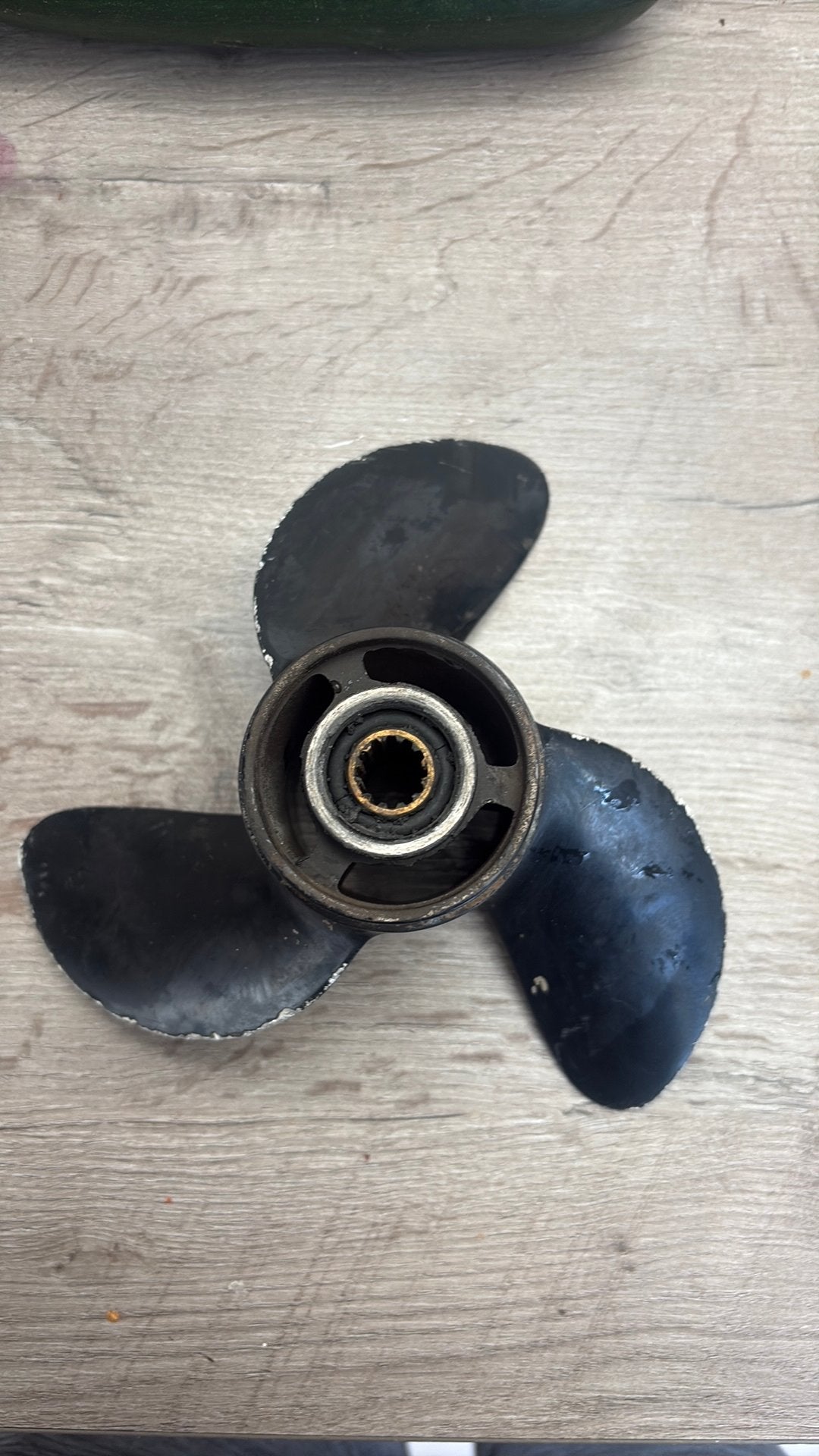 3-blads schroef voor een Mercury 5 PK buitenboordmotor., Watersport en Boten, Ophalen of Verzenden, Gebruikt, Motor en Techniek