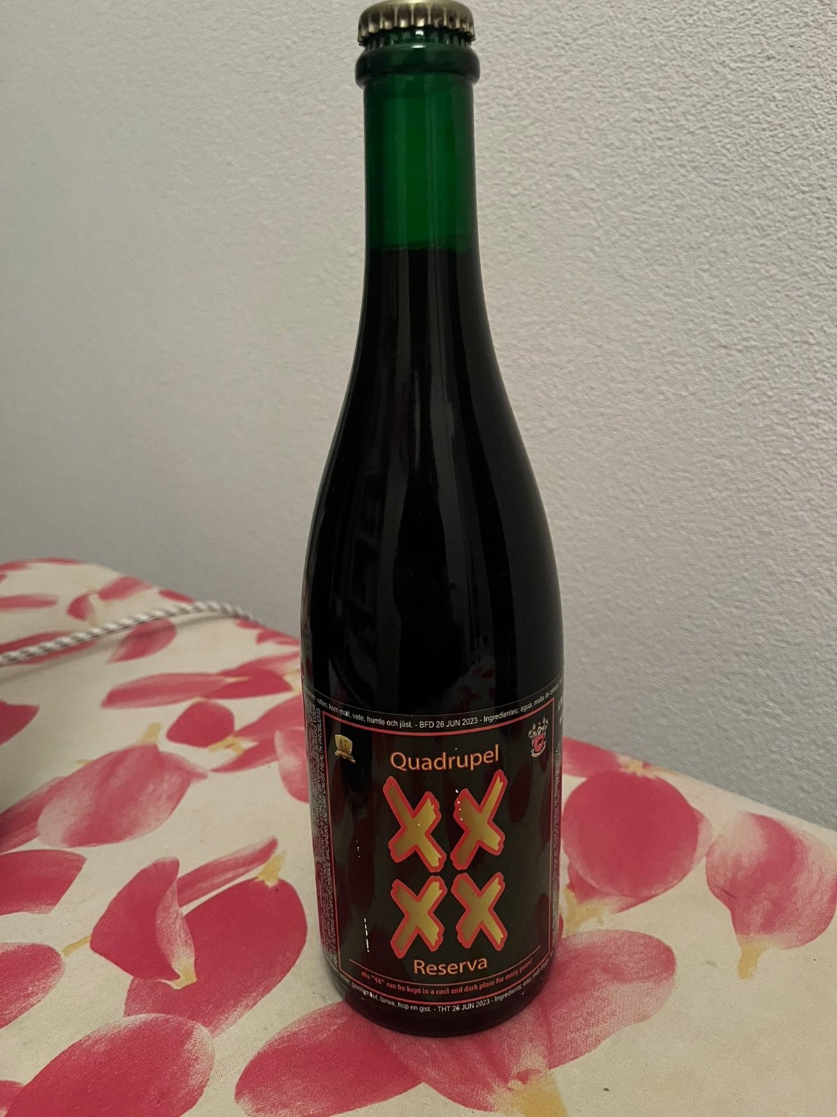Struise Brouwers XXXX Quadrupel Reserva 2019, Verzamelen, Ophalen, Zo goed als nieuw, Flesje(s), Overige merken