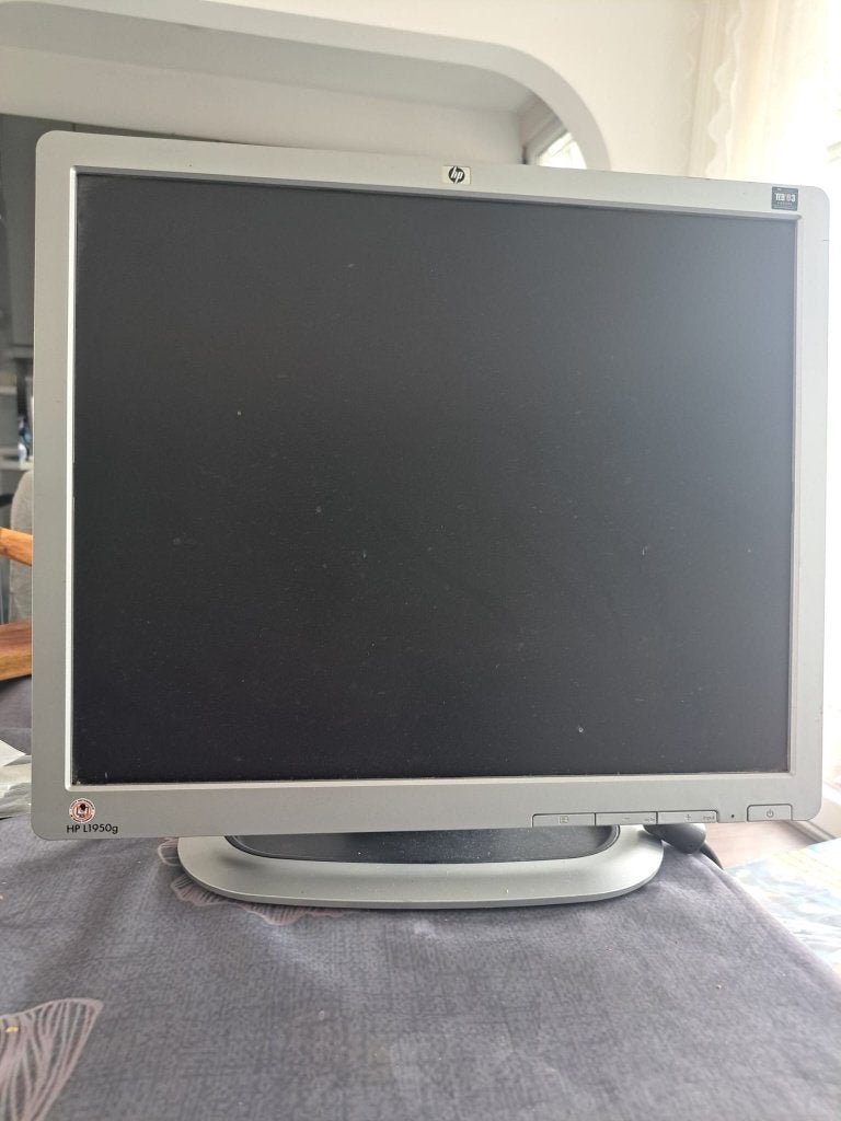 HP Monitor 19" goed werkend 2X, Hp, Gebruikt, Overige typen, Onbekend