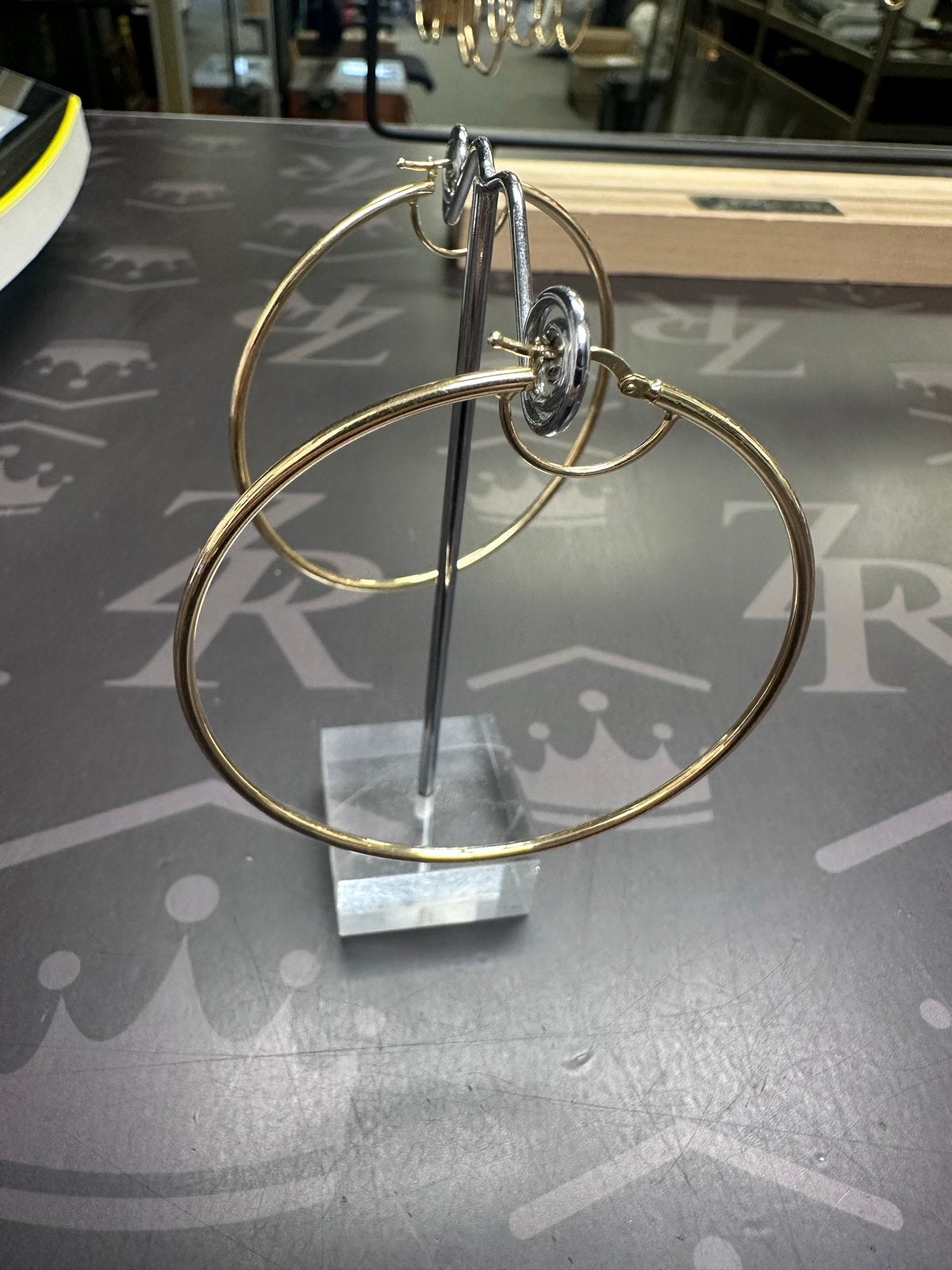 Gouden Oorbellen - Grote Creolen - Nieuw, Sieraden, Tassen en Uiterlijk, Oorbellen, Hangers, Nieuw, Ophalen of Verzenden, Goud