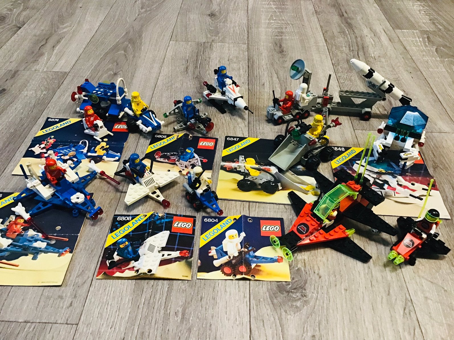 LEGO classic space, ruimte, 11 sets, ook los aangeboden,ZGAN, Compleet, Lego, Ophalen of Verzenden, Zo goed als nieuw