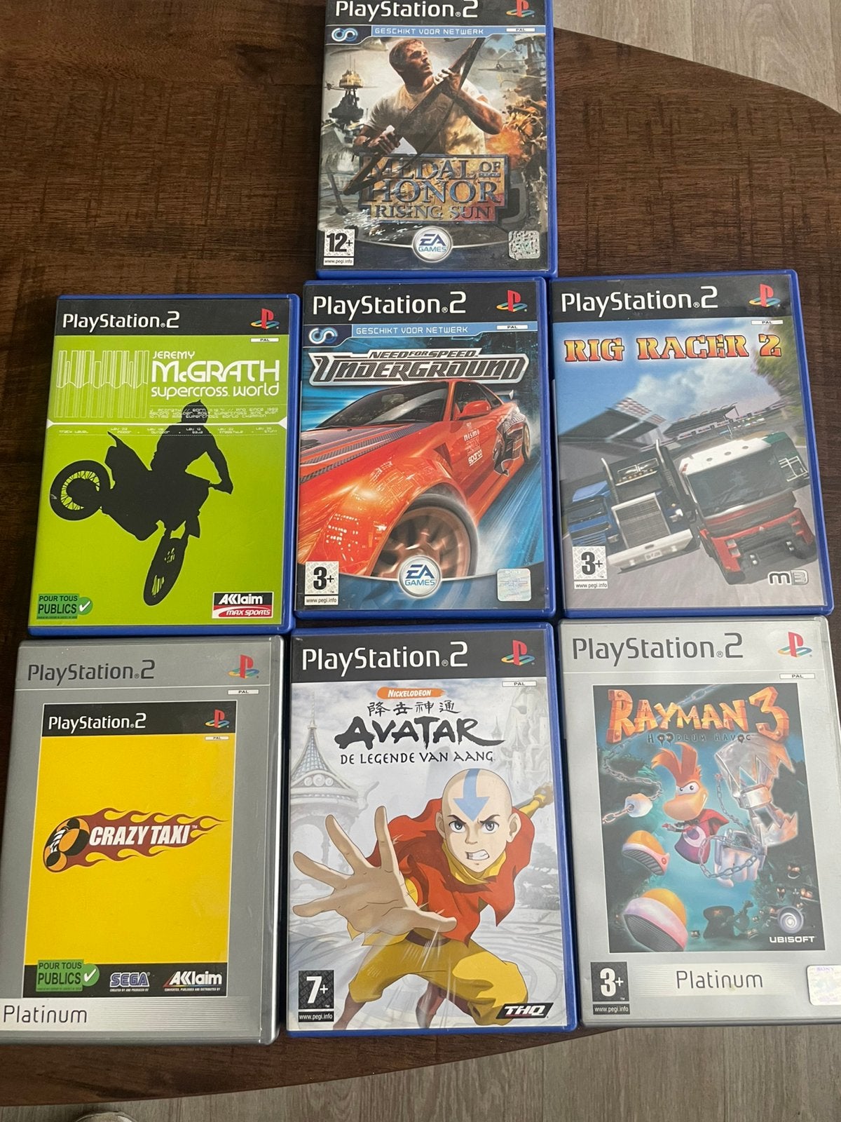PlayStation 2 spellen, Spelcomputers en Games, Ophalen, Zo goed als nieuw, Met 1 controller