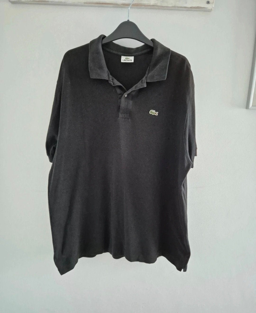 Lacoste Polo Shirt Zwart - Maat 8, Bruin, Verzenden, Lacoste, Overige maten