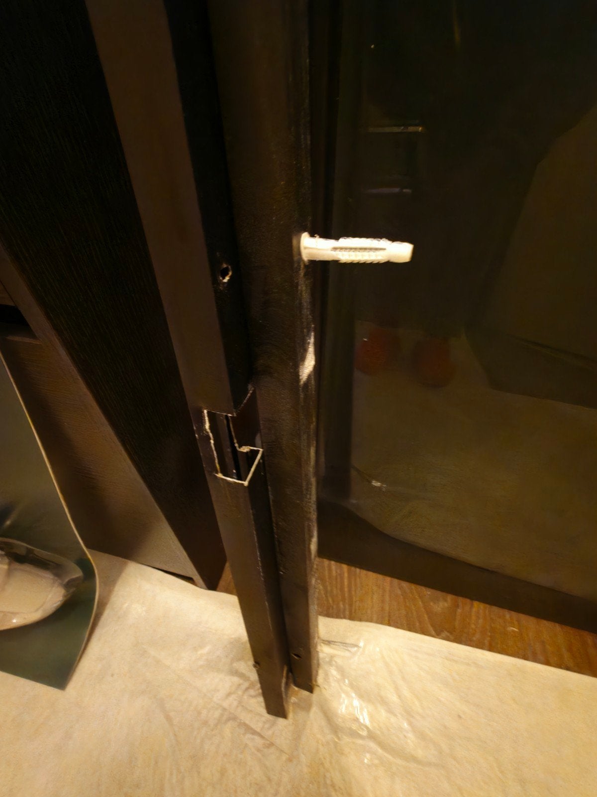 Douchecabine 80x80x190 rookglas, zo goed als nieuw, Doe-het-zelf en Verbouw, Ophalen, Zo goed als nieuw