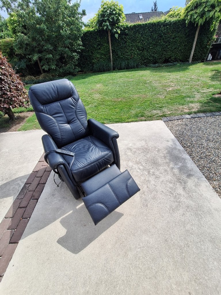 relaxstoel, Ophalen, Gebruikt, Zwart, Minder dan 75 cm