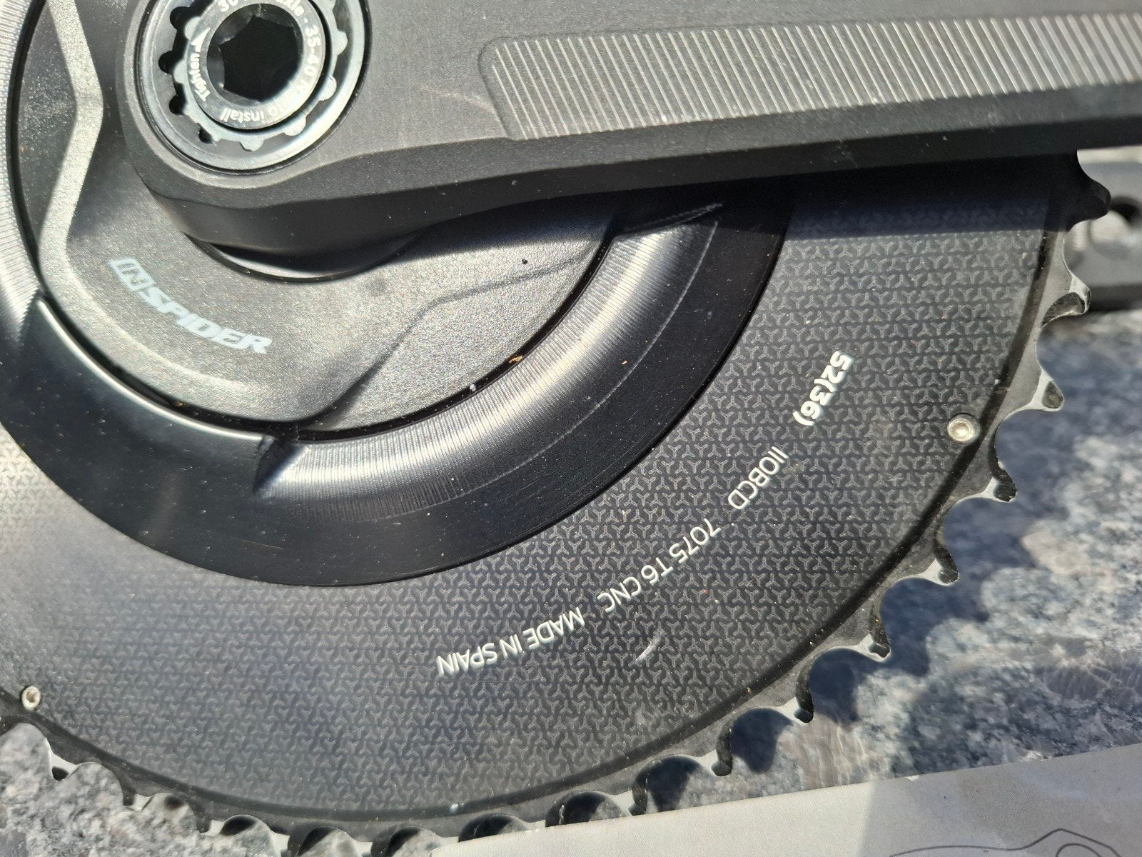 Als Nieuw: ROTOR Inspider powermeter ANT+/Bluetooth, Crankstel of Pedalen, Gebruikt, Racefiets, Ophalen of Verzenden