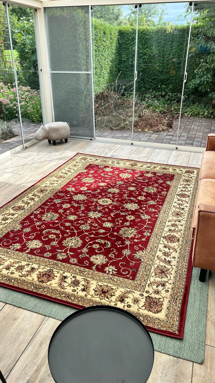 Oosters Vloerkleed Marrakesh Rood 200x290cm, Ophalen, 200 cm of meer, Zo goed als nieuw, 200 cm of meer