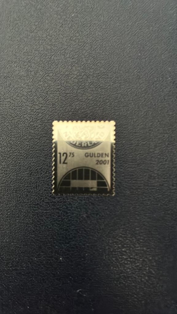 Zilver postzegel 2001, Postzegels en Munten, Ophalen of Verzenden, Na 1940, Postfris