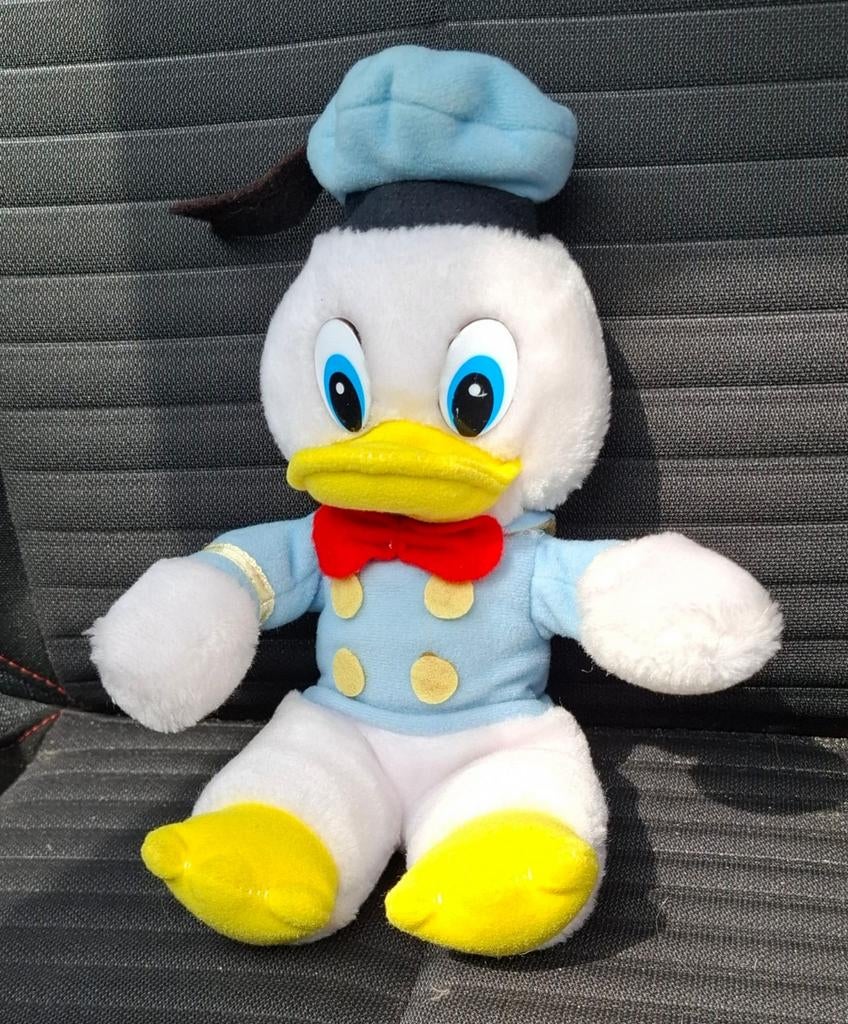 Vintage Baby Donald Duck Knuffel - Disney pluche, Disney, Disney, Ophalen of Verzenden, Zo goed als nieuw