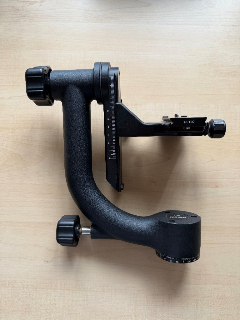 Schommelkop (Gimbal Head), Audio, Tv en Foto, Fotografie | Statieven en Balhoofden, Ophalen, Benro, Zo goed als nieuw, 175 cm of meer