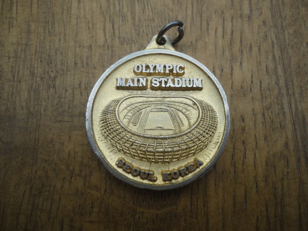 Medaille Olympische Spelen Seoul Korea 1989, Ophalen of Verzenden, Gebruikt, Overige sporten, Overige typen