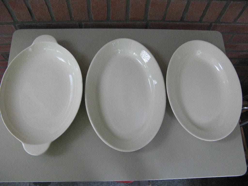 3 Petrus Regout schalen izgs, Antiek en Kunst, Antiek | Schalen, Ophalen of Verzenden